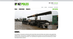Desktop Screenshot of nzpoles.com